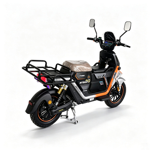 Motocicletas Eléctricas Económicas para Carga Pesada, 1000W 60V 20A, Frenos de Disco, Scooter Eléctrico para Entrega de Alimentos - Product Image 3