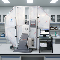 Machine d'essai d'impact Charpy 750J, testeur d'impact à pendule haute précision, équipement de test de matériaux industriels