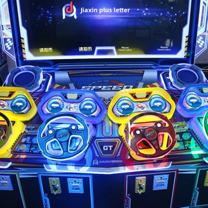 Máquina de Juego Arcade de Carreras de Autos Robóticos para 4 Personas, Operada con Monedas, para Niños de 3 Años en Adelante - Product Image 2
