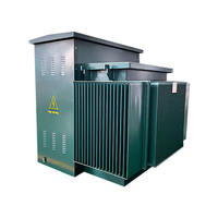 Transformateur sur socle américain certifié 50/60Hz, 1000 kVA, 12,47 kV, à alimentation en boucle frontale, personnalisé pour la distribution de données
