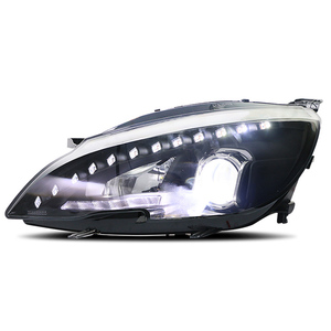 Paires de phares de voiture pour <span class=keywords><strong>Peugeot</strong></span> 408/308S 14-18 phares Plug and Play avec lentille de projecteur DRL de phares de pare-chocs avant - Product Image 2