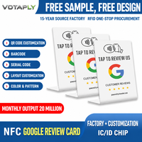 Carte NFC Google personnalisée pour stimuler les avis, rappel universel de commentaires pour le commerce électronique transfrontalier, modèle GGHPK, restaurant, hôtel