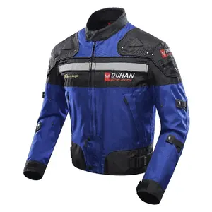 DUHAN Windproof Short Detachable Cotton Liner Jacket For Motorcycle For Autumn Winter Spring