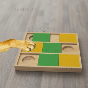 튼튼한 접이식 치료 개 손톱 스크래치 패드 대화 형 <span class=keywords><strong>IQ</strong></span> 테스트 나무 강아지 고양이 스크래치 보드 지속 가능한 대형/중형/소형 - Product Image 4