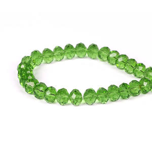 Perles de verre facettées rondes de 4 mm pour la fabrication de bijoux, collier en cristal DIY, bracelet, breloques pour femmes, accessoires artisanaux, 5 brins/lot - Product Image 4