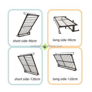 Letto a Scomparsa Verticale Girevole <span class=keywords><strong>Murphy</strong></span> con Ferramenta Orizzontale Piatta di Facile Montaggio all'Ingrosso - Product Image 4