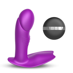 Invisibile Indossabile Vibratore Clitoride e G-Stimolatore del Punto di Telecomando di Vibrazione Masturbazione Dildo Giocattoli per la Donna Adulta <span class=keywords><strong>Sexy</strong></span> - Product Image 1