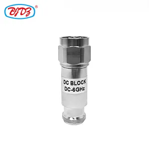 Manufacturer supply N type Male Plug to N type Female Jack DC-6G DC Block RF Coaxial connector adapter