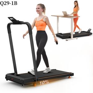 2-in-1 klappbares Laufpad Laufband Elektrische Heim fitness mit LED-Anzeige zum Gehen und Joggen für den Schreibtisch gebrauch - Product Image 2