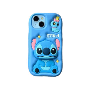 Funda Protectora de Silicona 360 con Diseño de Dibujos Animados HiCyber para iPhone 13 Pro Max, con Estampado en Caliente - Product Image 3