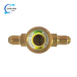 Vanne de visualisation filetée Mihana SYJ12L11 1/2 pouce en laiton à filetage externe pour la réfrigération - Product Image 2