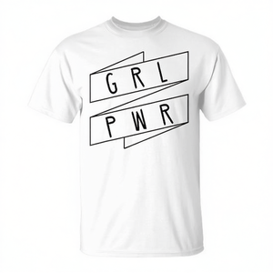 Camiseta Grl Pwr Icon Simple Feminist Girl Power, unisex, talla para adultos - Product Image 2