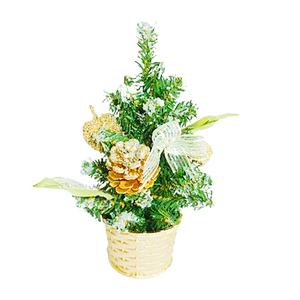 Venta al por mayor Oficina Ventana Escritorio Pequeño Árbol de Navidad Decoración Artificial Mini Árbol de Navidad Oficina de Navidad - Product Image 4