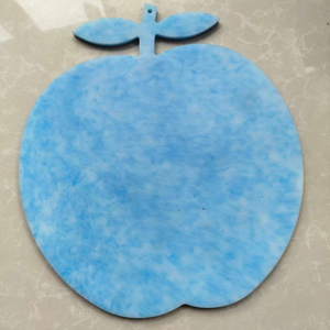 Planche à découper antidérapante avec logo personnalisé, colorée, épaisse, en polyéthylène haute densité (HDPE) - Product Image 3