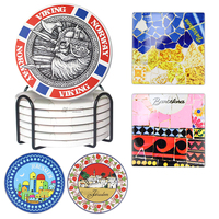 Sous-verres en liège antidérapants personnalisés avec logo pour tasses et mugs en céramique – Vente en gros