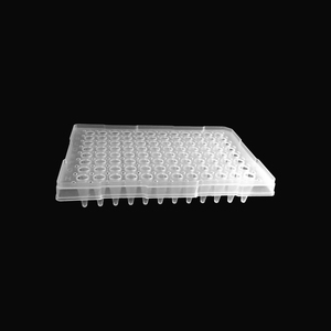 Plaque PCR jetable transparente Offre Spéciale 96 puits 0.1ml 0.2ml ABI 96 plaques PCR semi-jupes pour la science médicale - Product Image 2