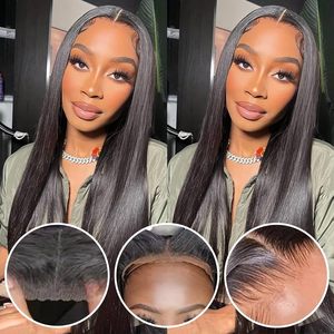 วิกผมตรงแบบ Bone Straight ยาว 30 นิ้ว ผมเวอร์จินเวียดนาม  พร้อมเชือกผูกผมแบบ HD Lace Closure ขนาด 5x5  ความหนาแน่น 200%  ไม่ต้องใช้กาว  ผ้าลูกไม้โปร่งใส  แบบ Double Drawn - Product Image 4