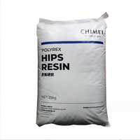 Granulés de plastique HIPS PH-55Y vierges/recyclés de qualité alimentaire, haute fluidité, pour extrusion, matières premières pour contenants alimentaires