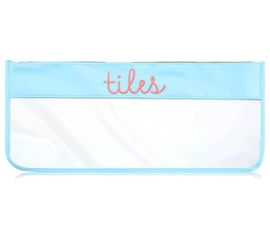 Bolsa de Regalo de Cosméticos Moderna, Lujosa, Ecológica, Duradera, Bordada, de PVC Transparente, Impermeable, Portátil, Grande - Product Image 1
