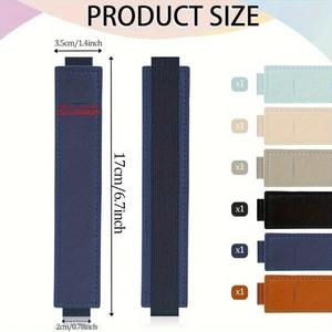 Portapenne Elastico Durevole in Pelle con Fascia Elastica per Laptop/Tablet - Uso Scolastico e d'Ufficio - Product Image 2