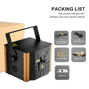 SHEHDS <span class=keywords><strong>Laser</strong></span> RGB 6W DMX 512, Lumière de Scène Connectée via App, Spectacle de Danse <span class=keywords><strong>Laser</strong></span> pour DJ, Club et Décoration de Discothèque - Product Image 4