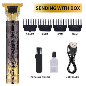 <span class=keywords><strong>Coiffeur</strong></span> sans fil professionnel et ensemble de <span class=keywords><strong>tondeuse</strong></span> à <span class=keywords><strong>barbe</strong></span> rechargeable Fonction de sécurité Source d'alimentation USB pour la maison et l'hôtel - Product Image 3