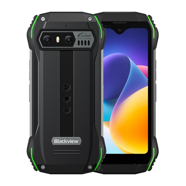 Latest Blackview N6000SE Rugged Phones Unlocked 4G NFC 4GB+128GB Face Unlock 4.3 Inch Android Smartphone