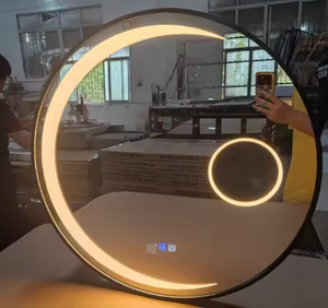 浴室触摸屏记忆功能浴缸发光二极管镜子，带放大功能 - Product Image 2