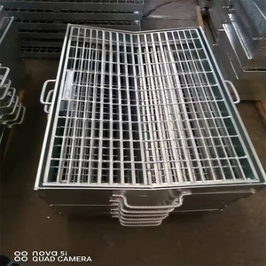 Rejilla de acero dentada galvanizada en caliente para pisos con 1 año de garantía, acero al carbono rectangular industrial, Vietnam - Product Image 5