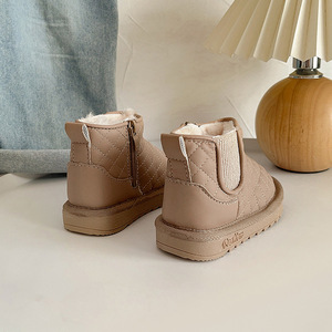 Vente en gros de chaussures pour enfants à la mode, chaussures d'hiver pour enfants, bottes de neige épaisses pour filles, bottes chaudes à la cheville - Product Image 6