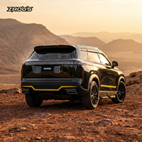 Accessoires de modification extérieure ZHOUS : Barre de toit, Grille LED, Feu arrière de pare-chocs, Plateau de coffre pour kits carrosserie Jaecoo J7