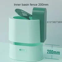 Extra Large Bac à Litière Intelligent pour Chat Entièrement Fermé Anti-éclaboussures PP Sable Top Entrée Toilettes pour Chat Nettoyage Facile Kitty Pet