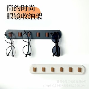 ที่แขวนแว่นตาไม้ติดผนัง, ที่เก็บแว่นกันแดดแบบแขวนผนัง, ที่แขวนแว่นตาหนัง - Product Image 1