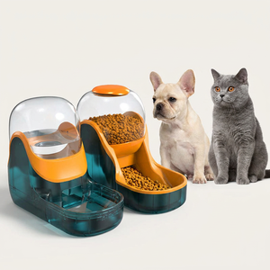 Distributeur d'eau et de nourriture automatique 3,5 L moderne en PP pour chats, chiens, furets, lapins, pigeons et petits <span class=keywords><strong>animaux</strong></span> - Product Image 6