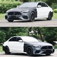 Nouveau kit carrosserie automobile Mercedes-Benz Classe C W205/W206 C63 AMG, pare-chocs avant/arrière à fixation par boulons, pour modèles 2015-2021