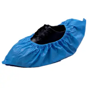 Sekali Pakai Tahan Debu Non Woven Non-Slip Sepatu Penutup Anti Selip