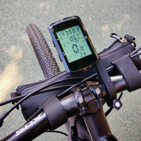 Komputer Sepeda GPS Speedometer Odometer dengan Lampu Latar Otomatis Tahan Air