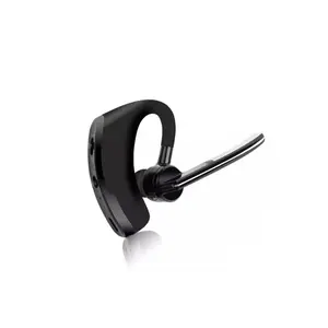 V8 Mikrofon Panjang Bisnis BT V.4.1 Earhook Headset Earbud Bebas Genggam Earphone Nirkabel Tahan Air Olahraga Earphone Berkendara