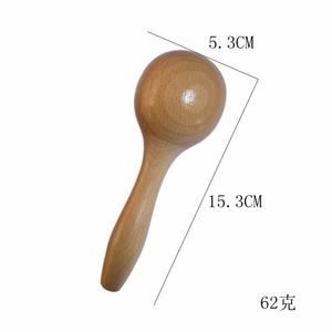 Instrumento de percusión Orff, bolas de arena pequeñas de madera natural para presentaciones, material didáctico musical para educación temprana, gran venta. - Product Image 2