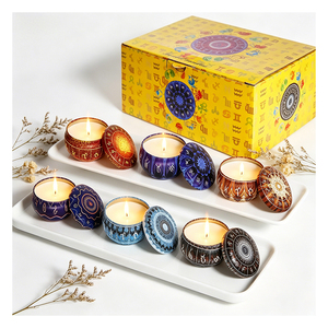 Bougie Bio en Pot – Présentation Élégante – Cire d'Abeille Naturelle – Arôme Bien-être – Collection de Luxe pour Boutiques - Product Image 1