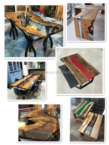 Resina Epoxi Transparente Antiamarillamiento y Endurecedor para Moldeo Profundo de Mesas de Madera - Product Image 6