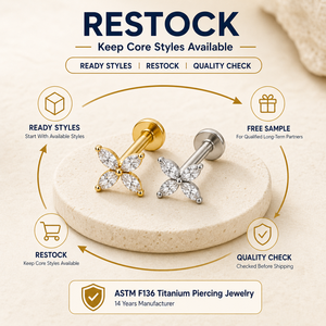 JIAXIN ASTM F136 Titanio Grado Impiantabile con Filettatura Interna Labret Helix Tragus <span class=keywords><strong>Orecchini</strong></span> <span class=keywords><strong>Piercing</strong></span> Gioielli per <span class=keywords><strong>Piercing</strong></span> Corpo di Alta Qualità - Product Image 5