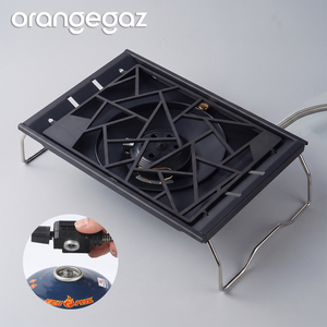 <span class=keywords><strong>Fornello</strong></span> da <span class=keywords><strong>Campeggio</strong></span> IGT Orangegaz 1 Unità, Bruciatore Portatile Facile da Installare nel Tavolo, 5000W Alta Potenza, <span class=keywords><strong>Fornello</strong></span> da Turismo - Product Image 2
