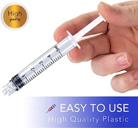 Seringue de mesure pour irrigation dentaire, jetable, pour eau, liquide buccal, pierre de la tonsille, nettoyant pour la bouche, seringues de 5 ml