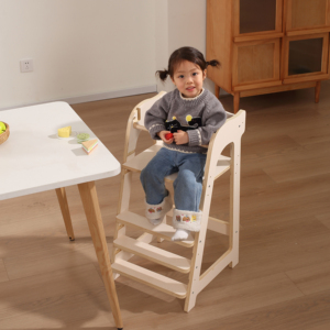 Torre de Aprendizaje Ajustable de Madera para Niños, Silla de Ayuda para Cocina Montessori, Silla Alta para Bebés para Comer y Alimentarse - Product Image 1