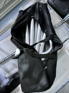 Cho bền 8ft nhôm pop-up khung có thể gập lại và di động LED ánh sáng căng vải hiển thị đứng với Carry bag nhanh chóng vận chuyển - Product Image 2