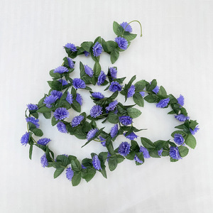 Feiyu Craft Flower Factory, Guirlandes de fleurs artificielles en soie, 56 fleurs, pour décoration de mariage, de la maison et accessoires de photographie - Product Image 3