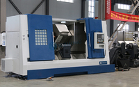 Tour CNC à banc incliné TCK63Y/1000, axe Y ±50mm, tourelle motorisée BMT55 à 12 stations, GSK988TA