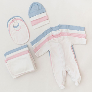 Conjunto de Ropa para Bebé <span class=keywords><strong>Recién</strong></span> Nacido con Monograma, Bordado Personalizado, <span class=keywords><strong>Regalo</strong></span> para el Día de la Salida de la Maternidad, 100% Algodón, Ropa para Dormir - Product Image 5