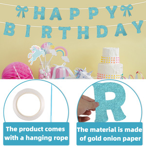 Décorations de fête d'anniversaire sur le thème 'She Is Trying the Knot' pour filles, enterrement de vie de jeune fille, guirlandes suspendues, bannière à nœuds, guirlandes en forme de nœuds - Product Image 4